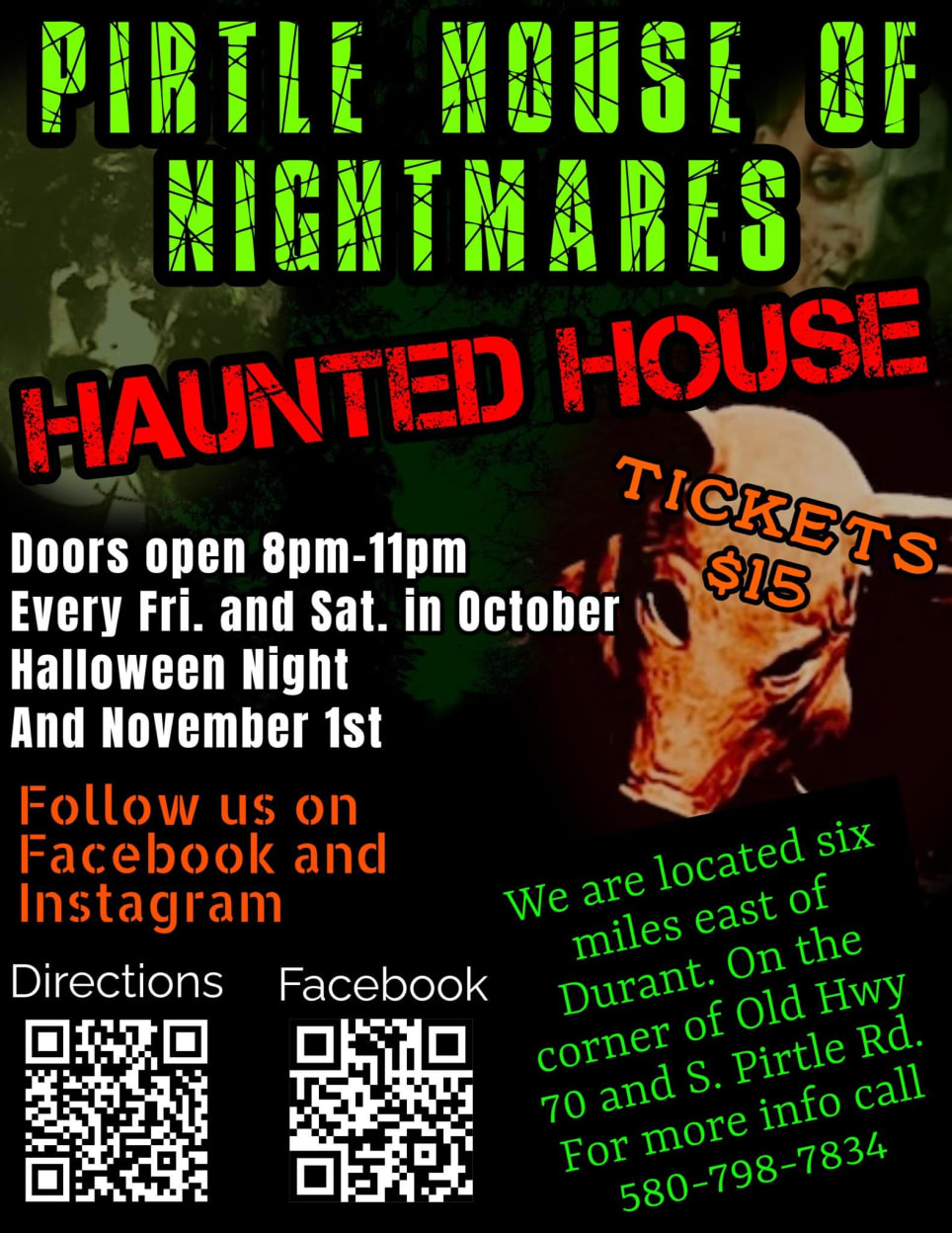 Pirtle House of Nightmares