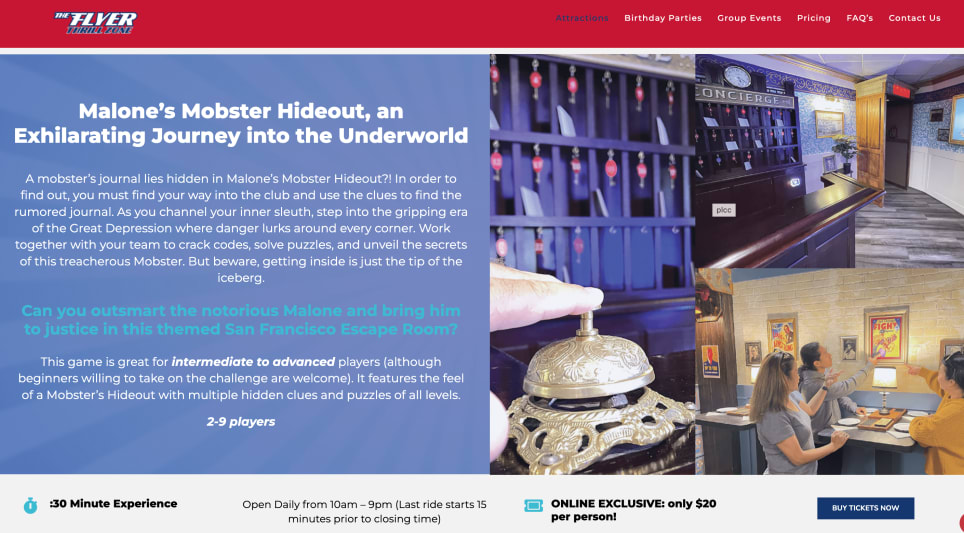 Malone's Mobster Hideout