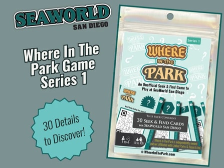 Where In The Park Game - SeaWorld San Diego