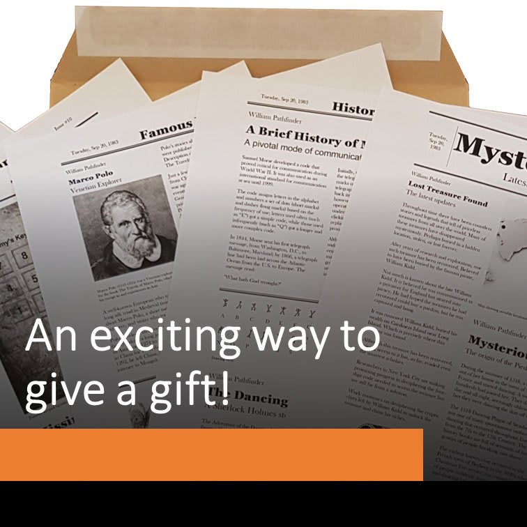 Escape Room Game Kit - Lost Treasure Mystery