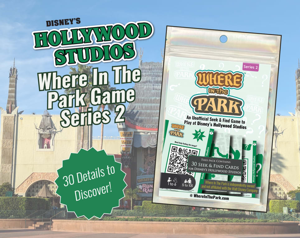Hollywood Studios - Where in the Park Game - Series 2 [Outdoor]