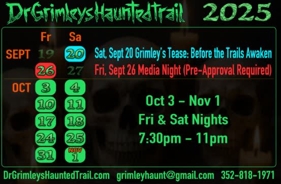 Dr. Grimley's Haunted Trail