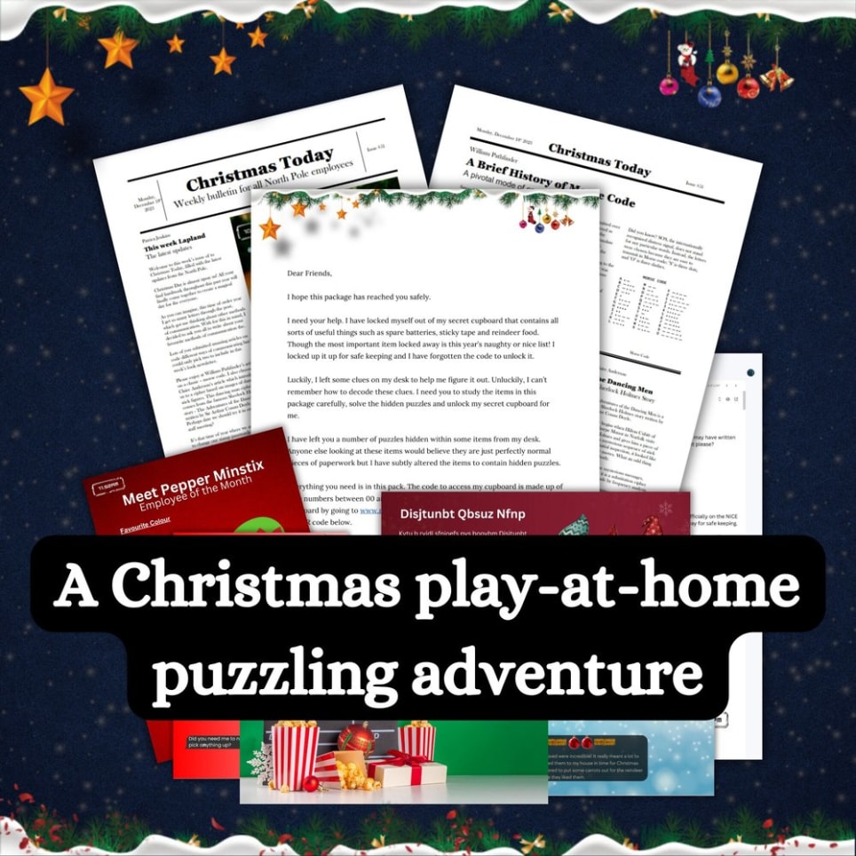 Christmas Escape Room Game