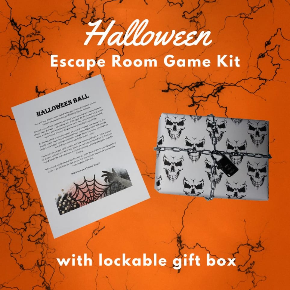 Halloween Escape Room Game Kit