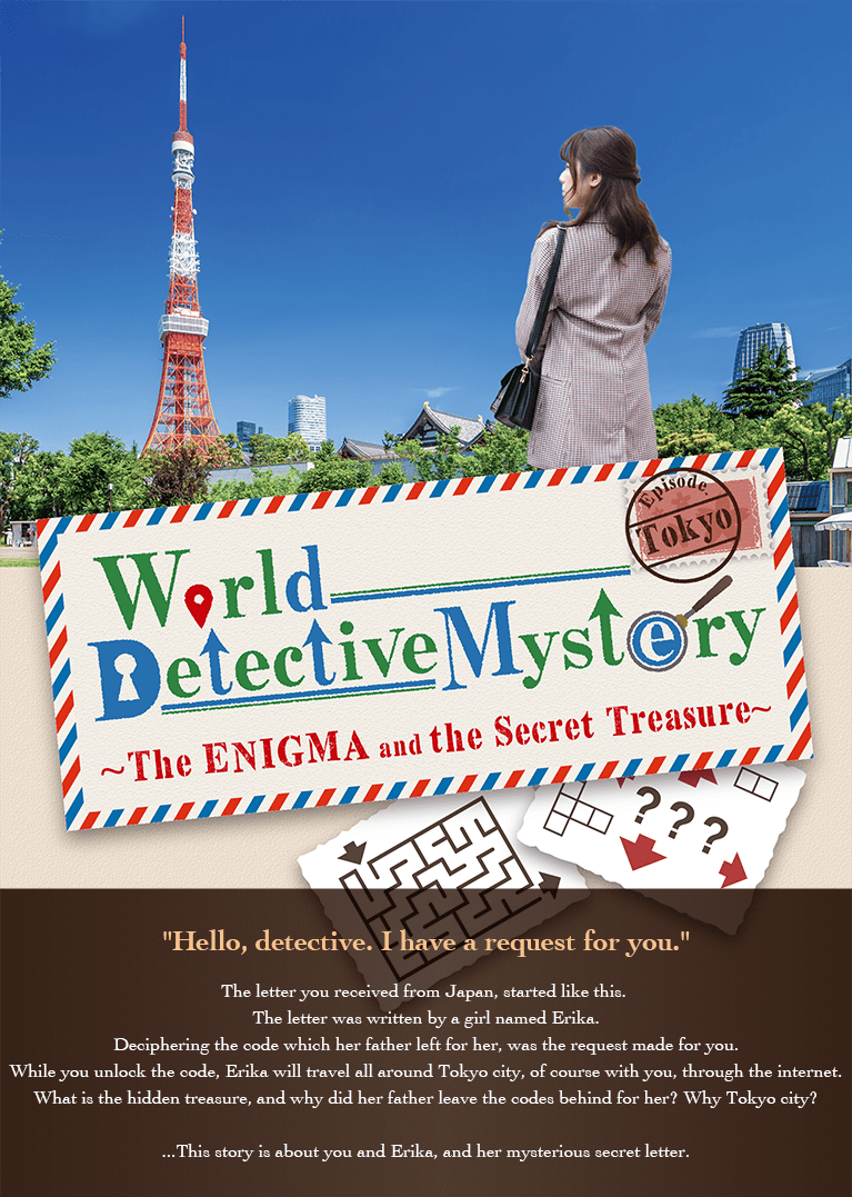 World Detective Mystery: The Enigma and the Secret Treasure