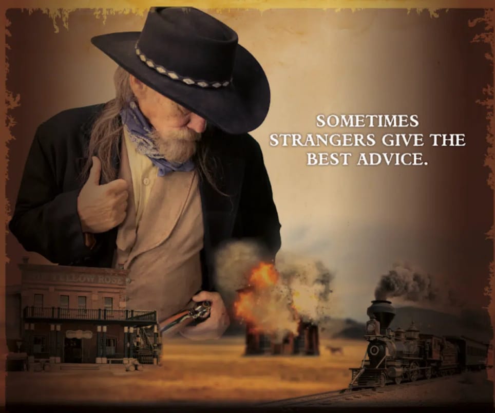 High Noon at Crazy Chip's Saloon!