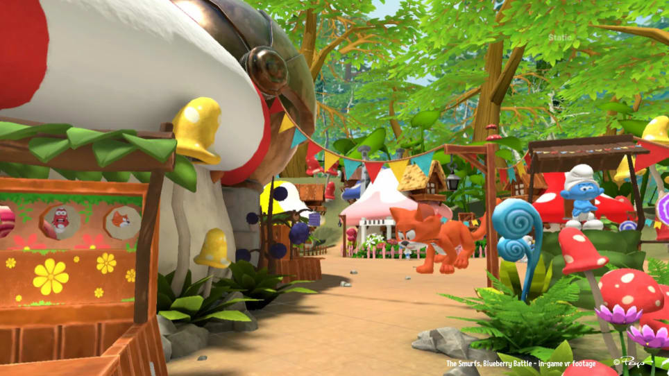 The Smurfs Blueberry Battle [VR]
