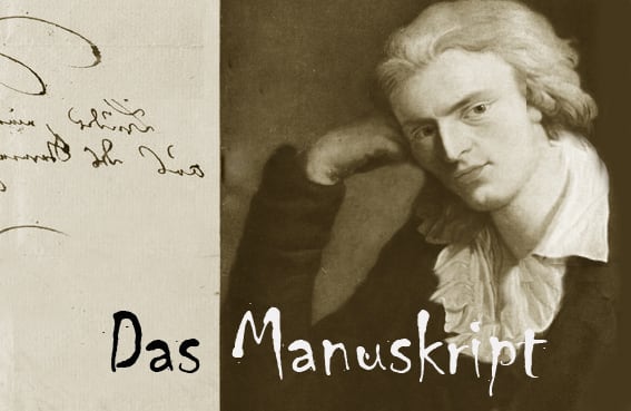 Schiller's Manuskript [Outdoor]