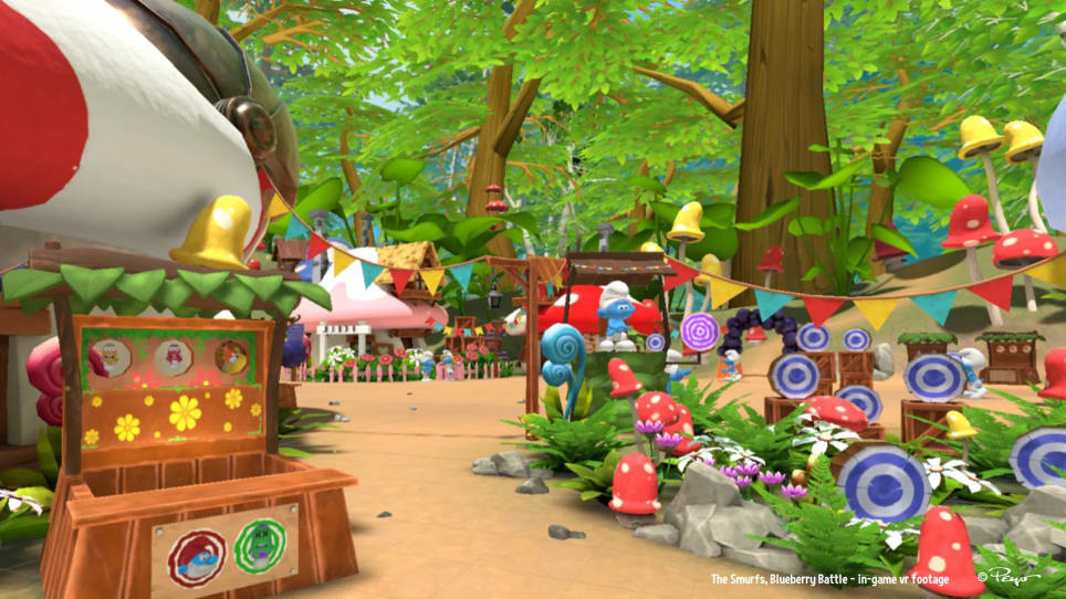 The Smurfs Blueberry Battle [VR]