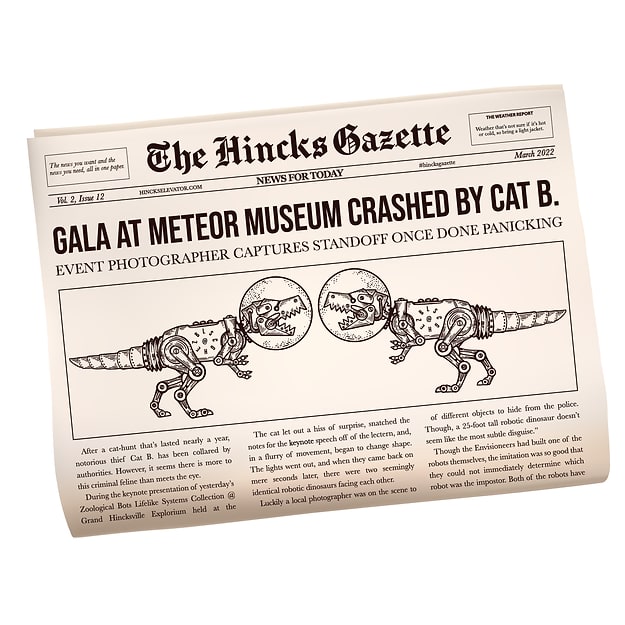 The Hincks Gazette: Vol. 2, Issue 12: March