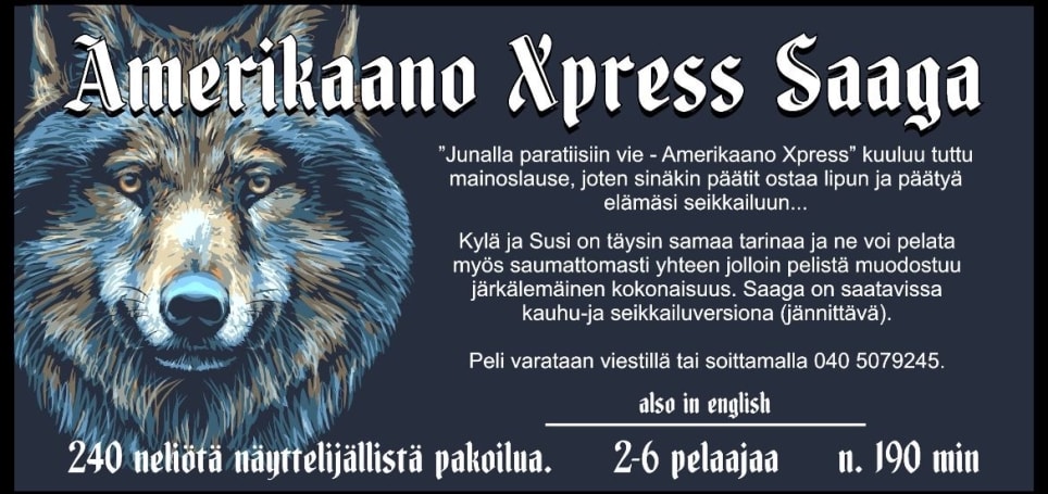 Amerikaano Xpress Saaga [Amerikaano Xpress Saga]