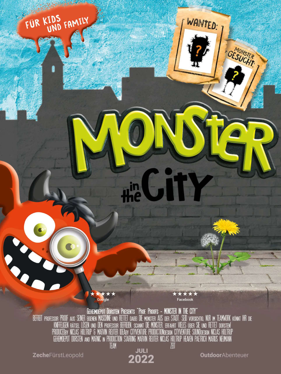 Monster In The City - Tablet Tour [Outdoor]