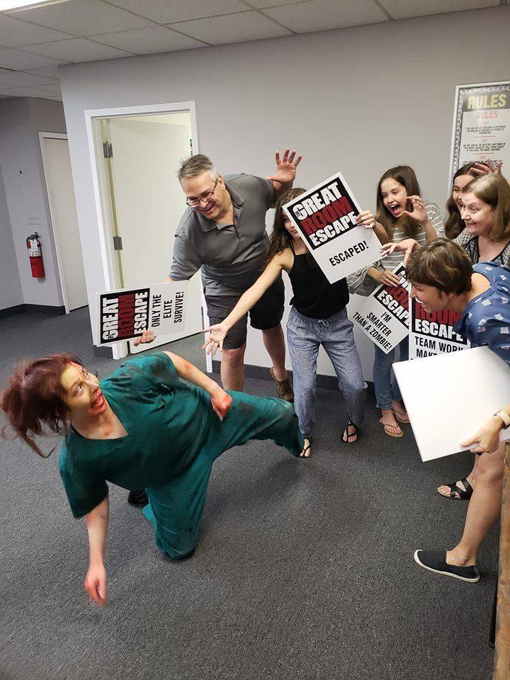 Trapped in a Room With Zombie