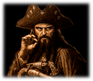 O Pirata Barba Negra [The Blackbeard Pirate]