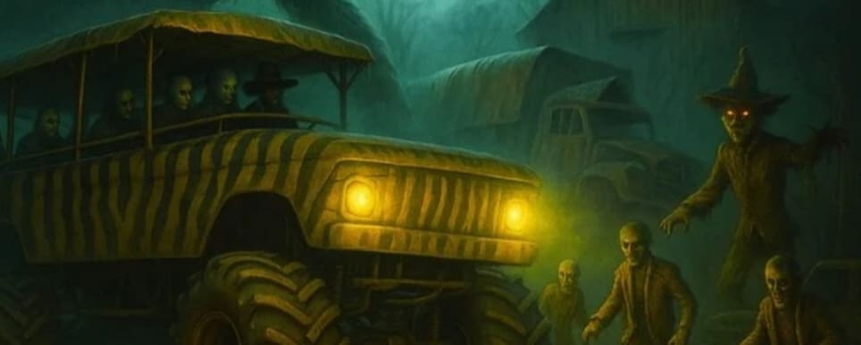 The Haunted Monster Truck Ride