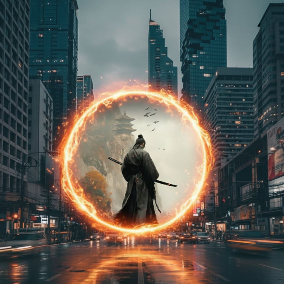 Shadow Zen: The Vanishing Monk