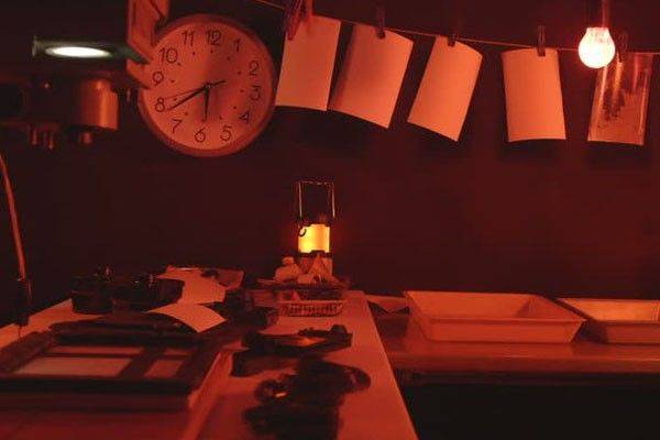 The photographer's dark room