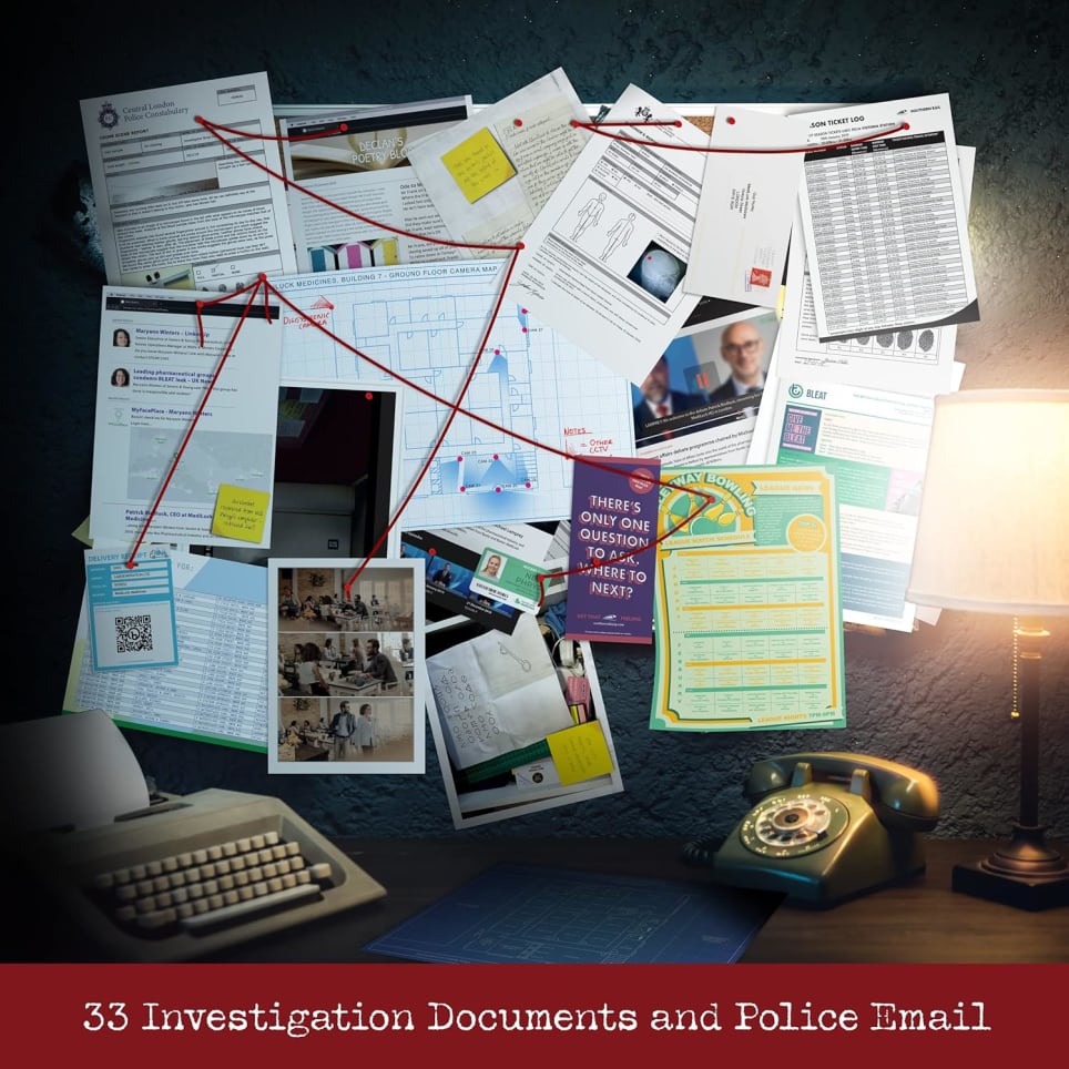 Murder at MediLuck Medicines