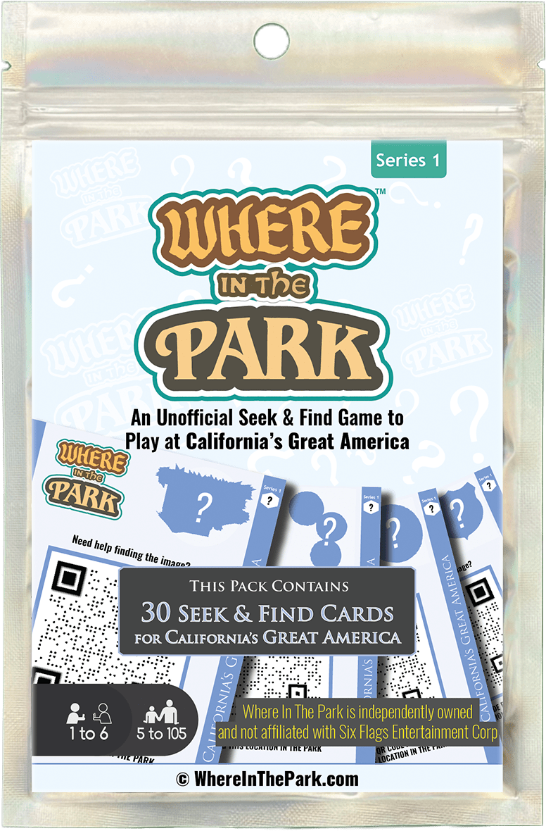 California's Great America - Where in the Park Game - Series 1 [Outdoor]