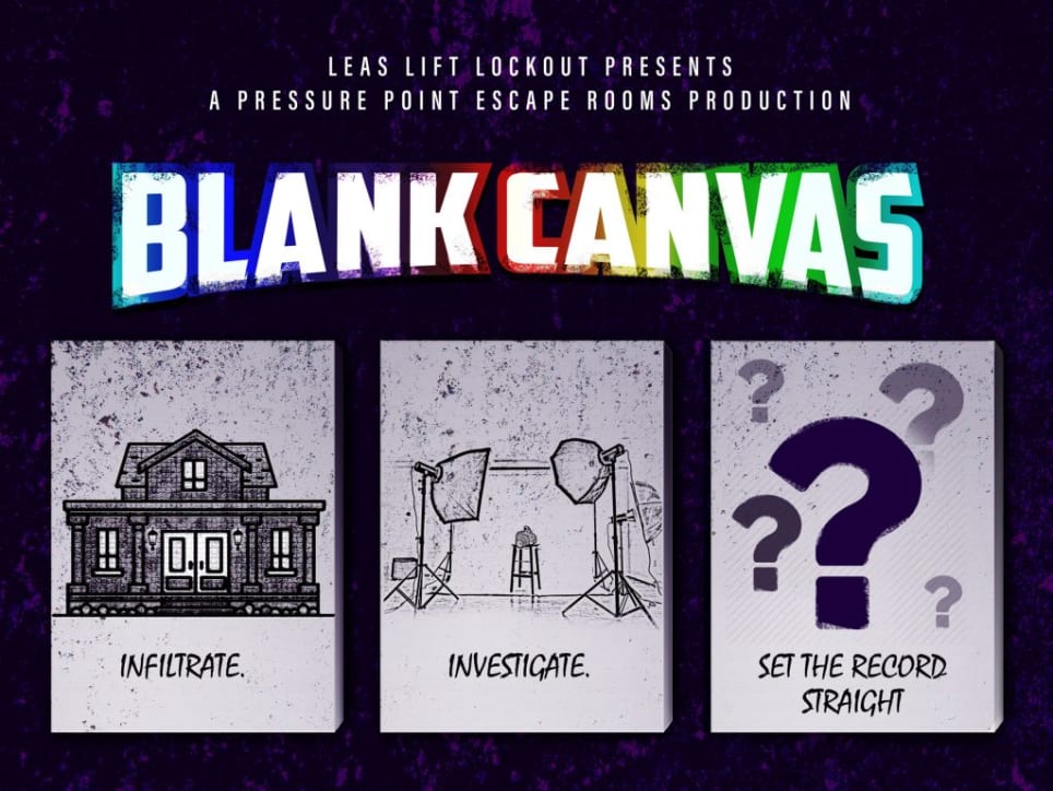 Blank Canvas Escape Room