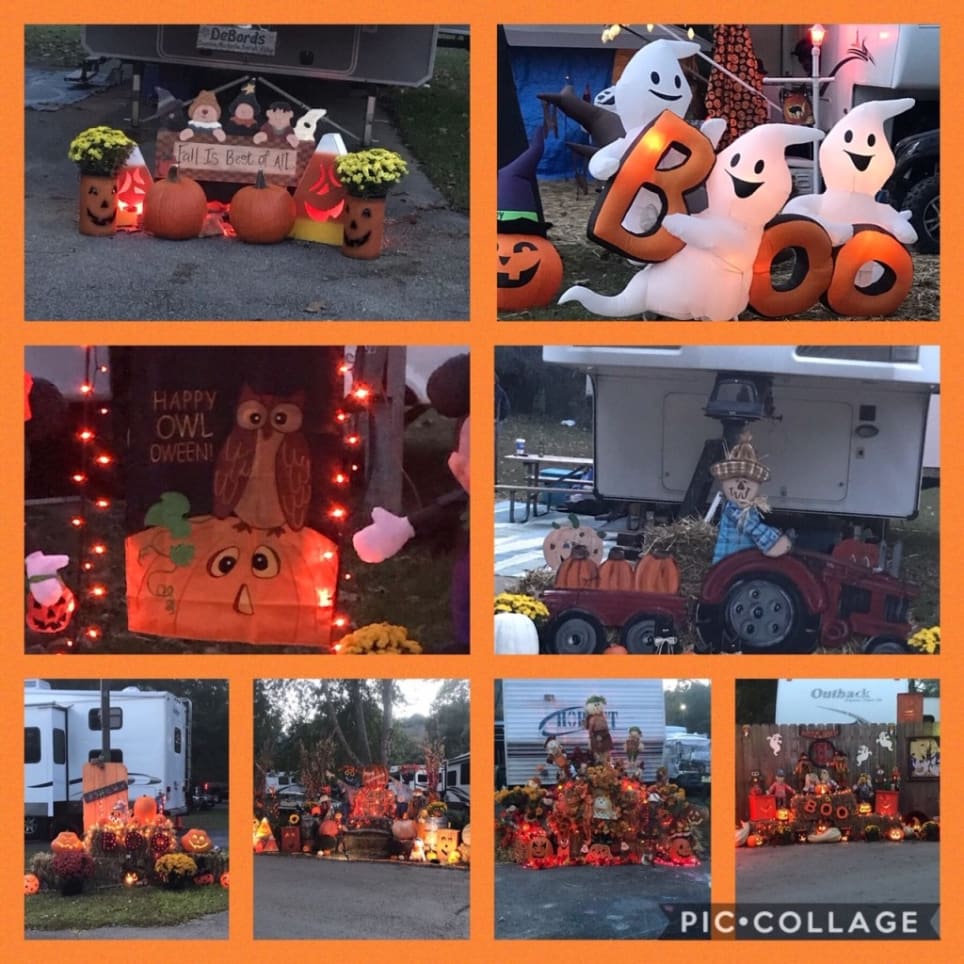 Halloween Lights Drive Through