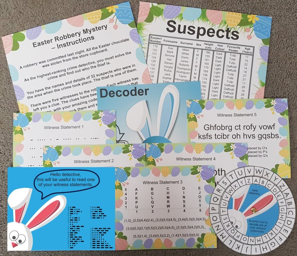 Easter Robbery Mystery for Kids