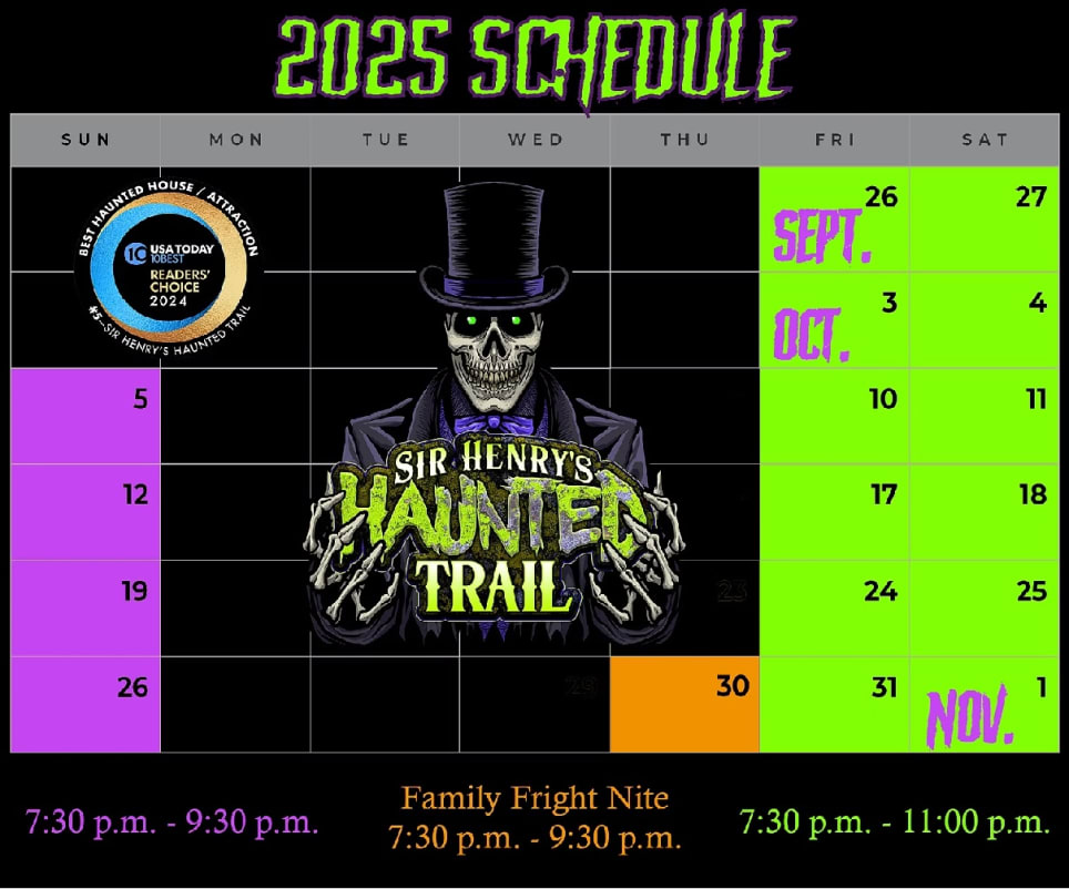 Sir Henry's Haunted Trail