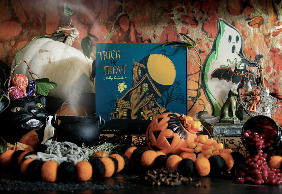 Trick or Treat: Calling the Spirits - 4 Votive Set