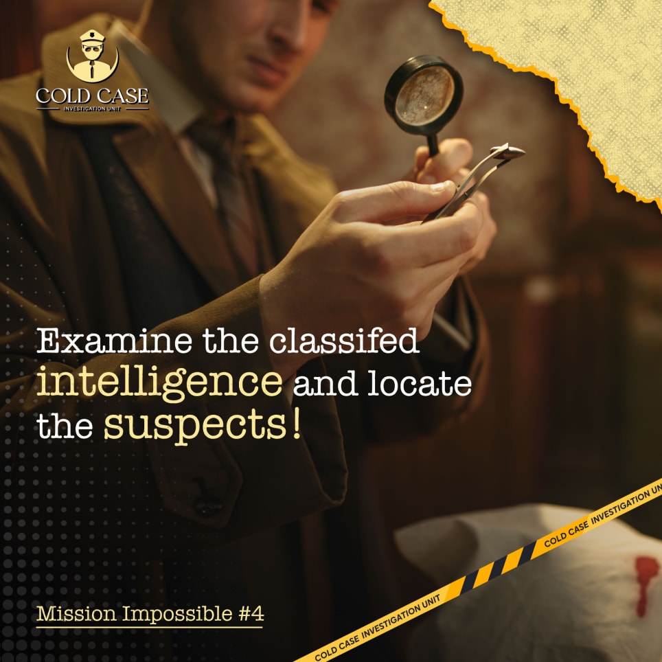 Cold Case: File #4 - Mission Possible