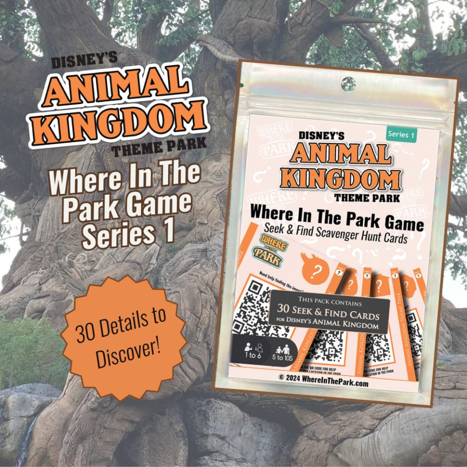 Animal Kingdom - Where in the Park Game - Series 1 [Outdoor]