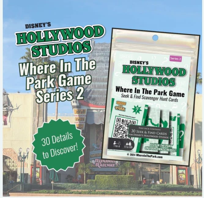 Hollywood Studios - Where in the Park Game - Series 2 [Outdoor]