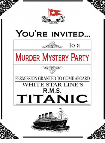 A Titanic Murder Mystery