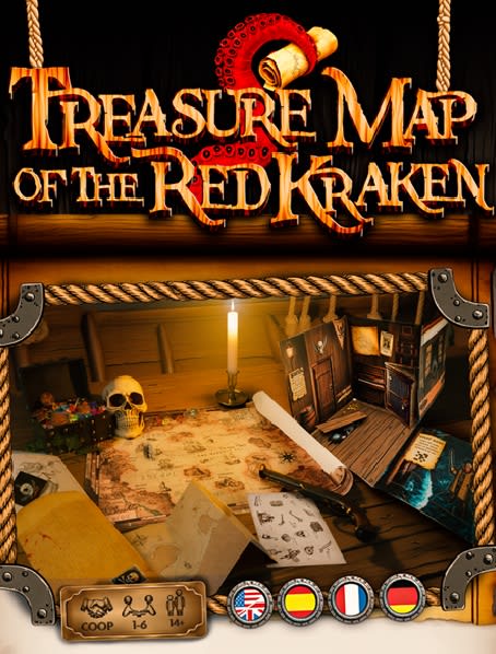Treasure Map of The Red Kraken