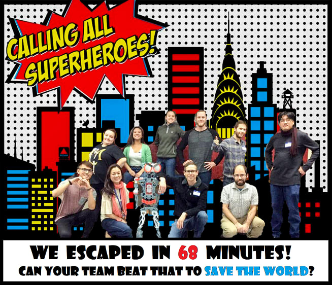 Escape the Supervillains' Lair