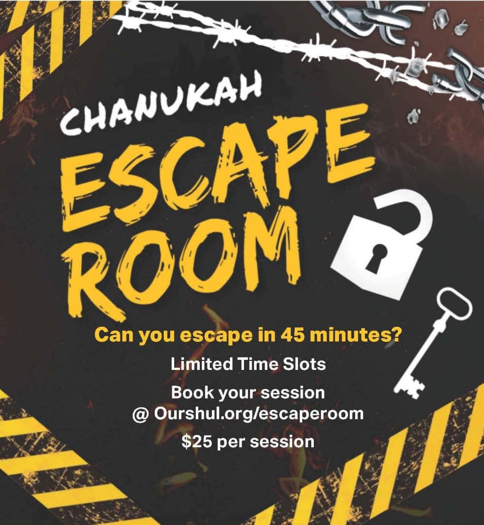 Chanukah Escape Room