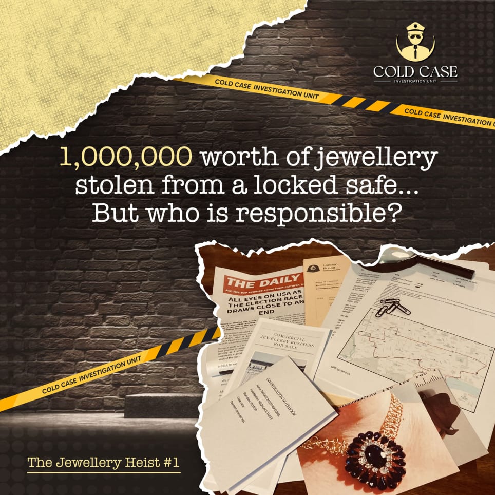 Cold Case: File #1 - The Jewellery Heist