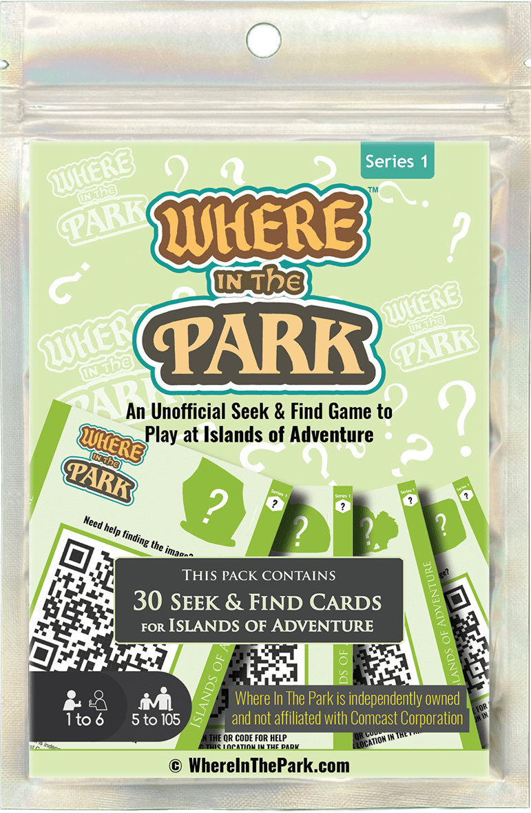 Islands of Adventure - Where in the Park Game - Series 1 [Outdoor]