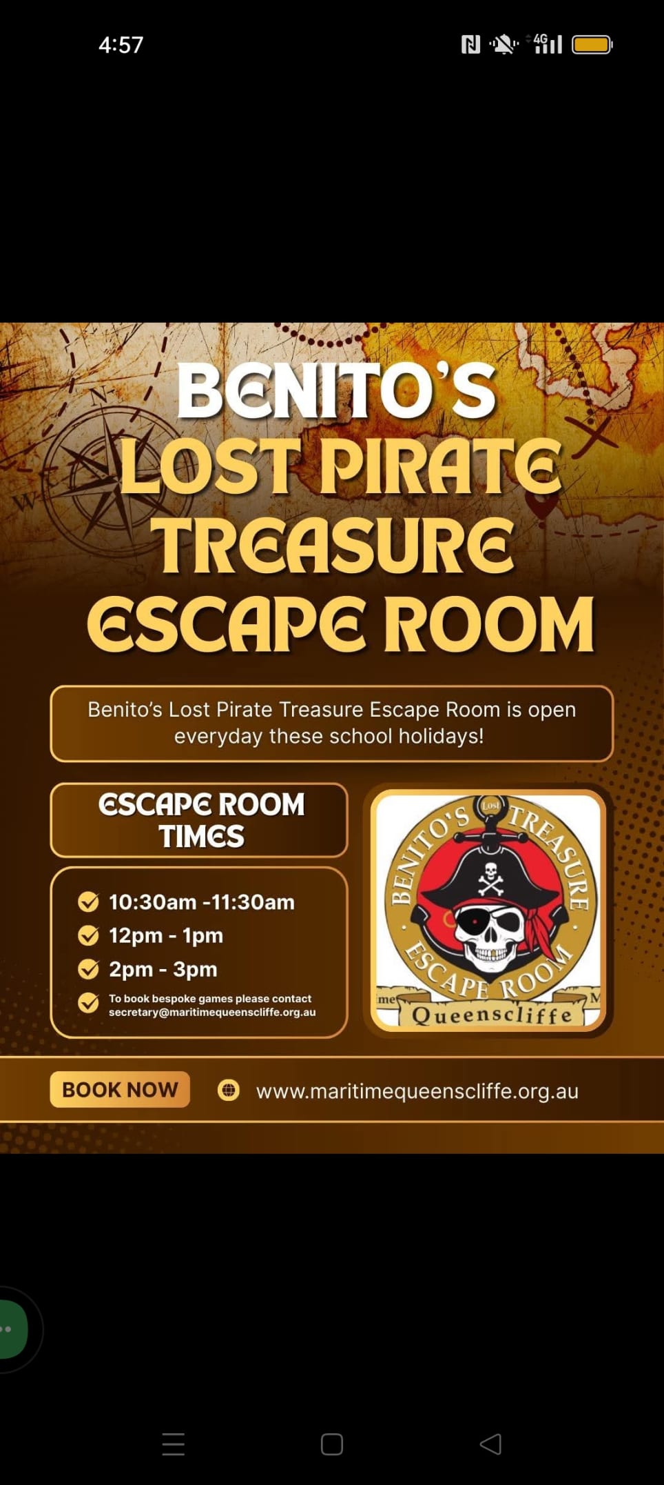 Benito's Lost Pirate Treasure