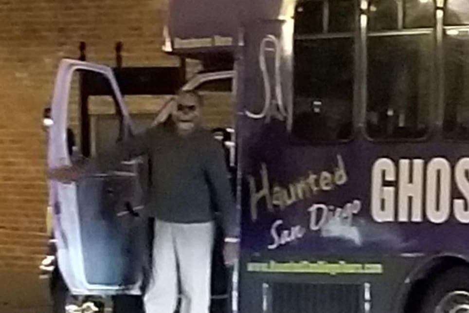 Ghost Bus Tour. Haunted History. Old Town, Sherman Heights, Gaslamp.