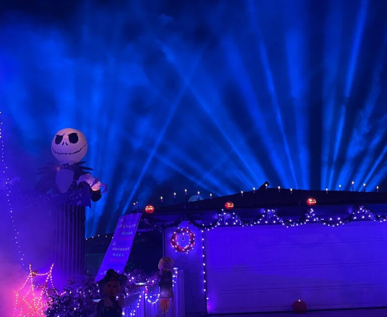 Halloween at Bellamy Place Lights!