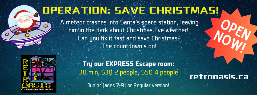 Operation: Save Christmas! Escape Room | Retro Oasis Escape Rooms and ...