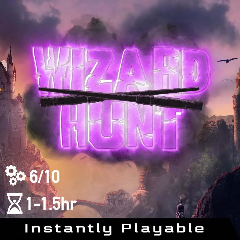 Wizard Hunt Escape Room Clue Chase Online Wizard hunt escape room clue chase online