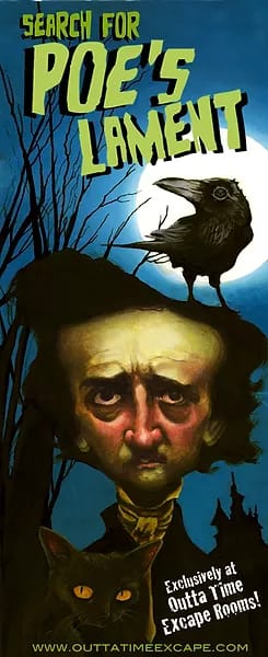 Poe's Lament Escape Room | Outta Time eXcape Rooms