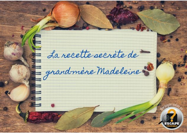 La Recette Secrète De Grand-Mère Madeleine Escape Room | Escape