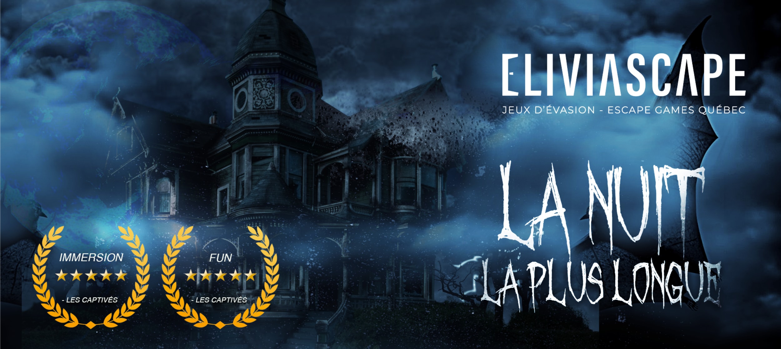 La Nuit la Plus Longue [The Longest Night] Escape Room Eliviascape