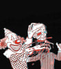 Alien Caged Clowns in 3D