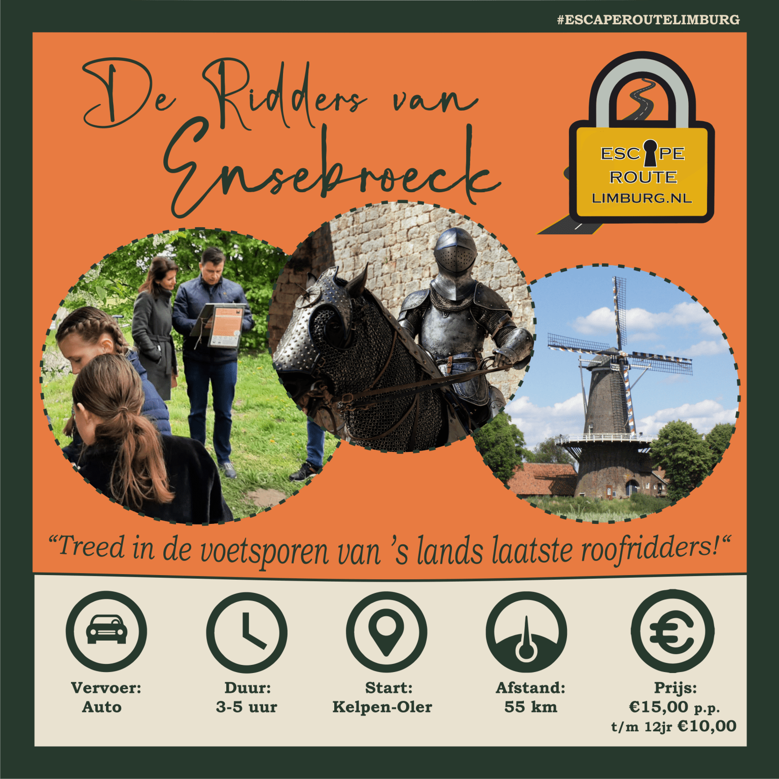 Auto Escape Route: De Ridders van Ensebroeck [Outdoor]