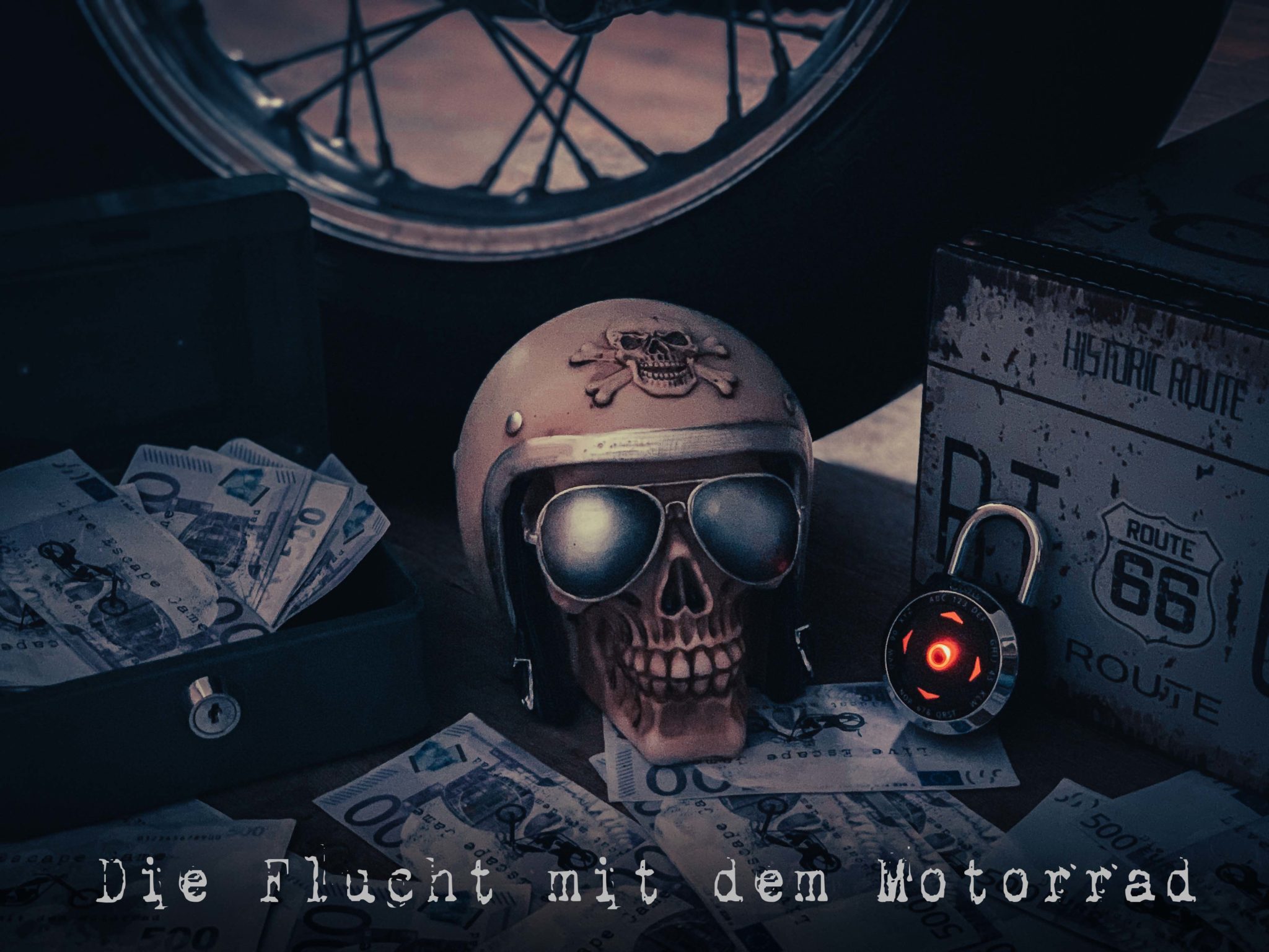 Die Flucht Mit Dem Motorrad