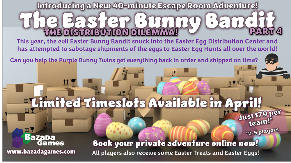 The Easter Bunny Bandit Part 4: The Distribution Dilemma