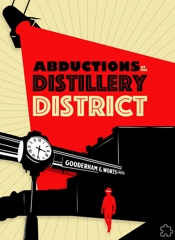 Disparitions au Distillery District [Abductions at the Distillery District] [Outdoor]